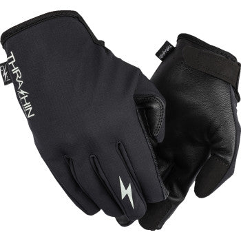 Thrashin Windbreaker Stealth Gloves - Black