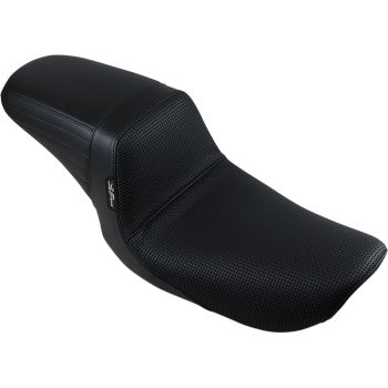 LE PERA Kickflip Seat - Basketweave - Black - FXD '96-'03
