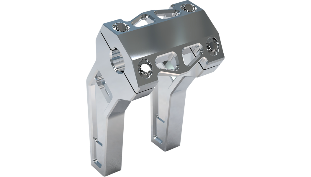 LA CHOPPERS Performance Risers - Pullback - 6" - Raw