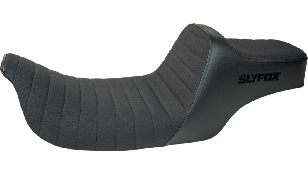 SLYFOX High Noon Seat - Vinyl - Classic Stitch - Black Logo - FL '97-'07