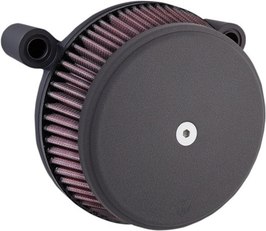 Arlen Ness - Stage 1 Big Sucker Air Cleaner Kit fits '01-'17 Twin Cam EFI Models & '99-'06 CV Carb - Cable Throttle