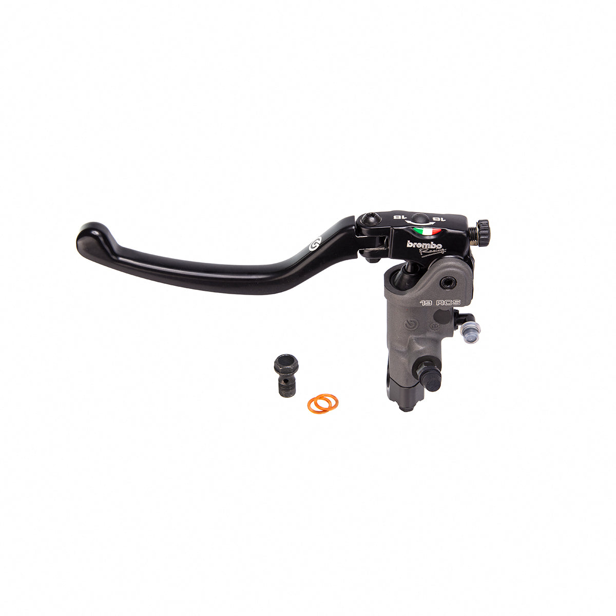 19RCS Forged Clutch Master Cylinder with Folding Standard Lever (for 1 inch bar) (HAND BRAKE)
