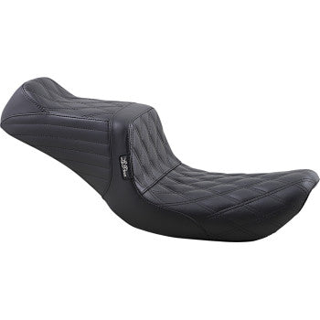 LE PERA Tailwhip Seat - Double Diamond - Black - FXD '99-'03