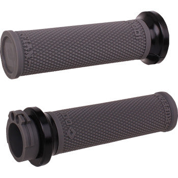 Ruffian Lock-On Street Grips - Cable - Graphite/Black