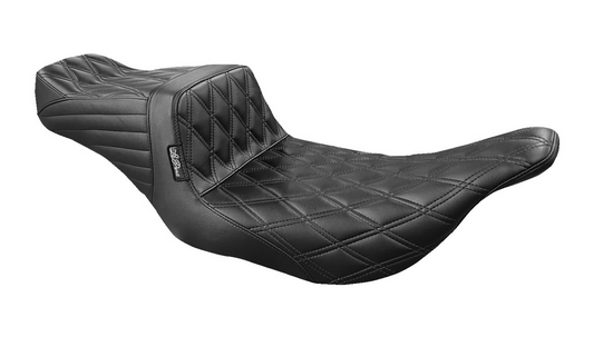 LE PERA Tailwhip Seat - Double Diamond - Black - FL '97-'07