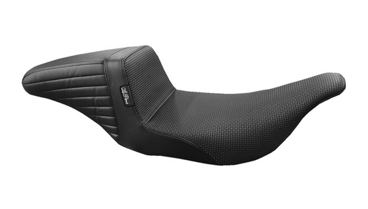 LEPERA Kickflip Seat - Basketweave - Black - FL '97-'07