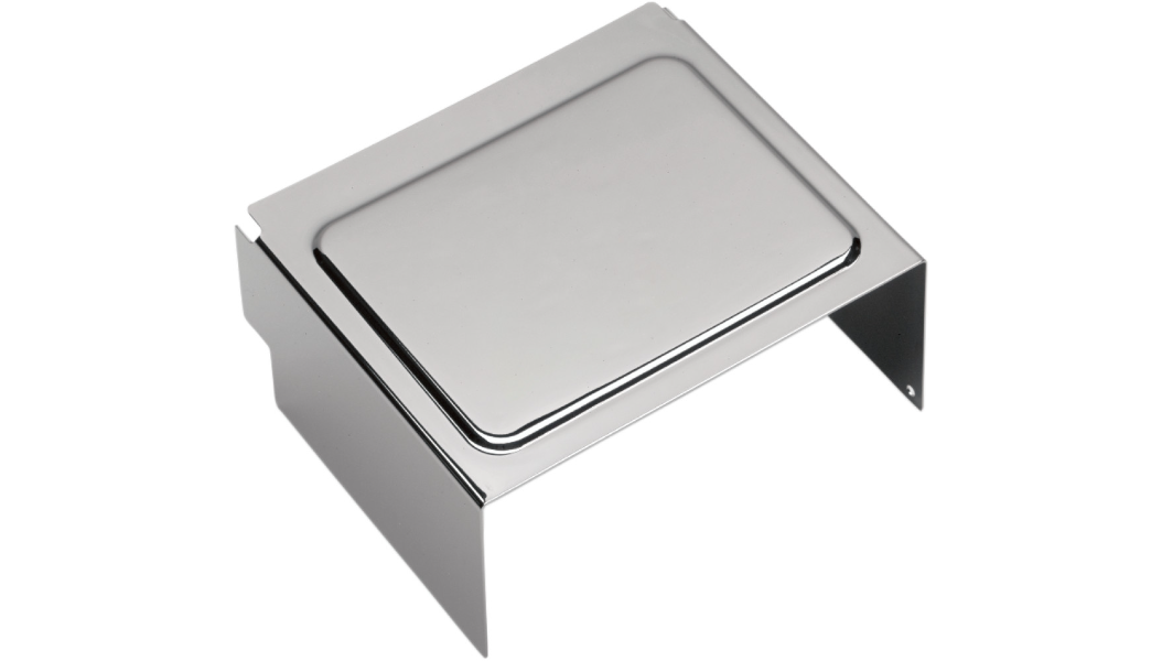 Battery Cover - Raised - Chrome DYNA