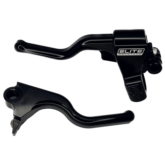 "EZ-PULL" Early Models Clutch & Brake Lever Set - Anodized Black